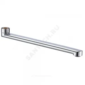 Излив для смесителя плоский L-образный Славен СЛ-ЗП-055