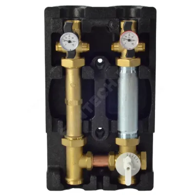 Группа насосная Ду 25 правая со смешением без насоса Giacomini R586RY112