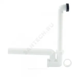 Сифон для кондиционеров трубный DN32xDN40 с обратным клапаном HL HL136N