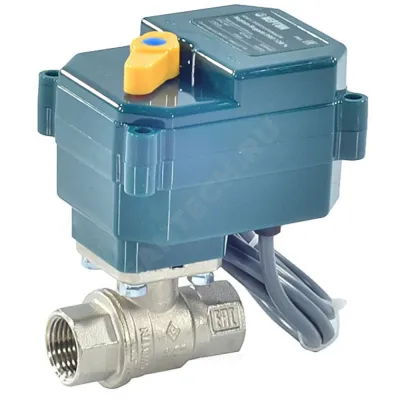 Кран шаровой латунь никель Pro 12В Ду 25 Ру40 ВР Neptun 2153565