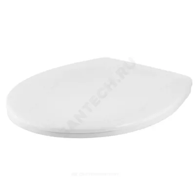 Сиденье для унитаза Серия К белое полипропилен универсальное Орио К-01