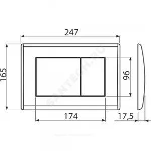 Кнопка смыва