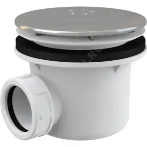 Сифон для поддона 1 1/2"x90/40 h=84мм слив крышка D=115мм Alca Plast A49K