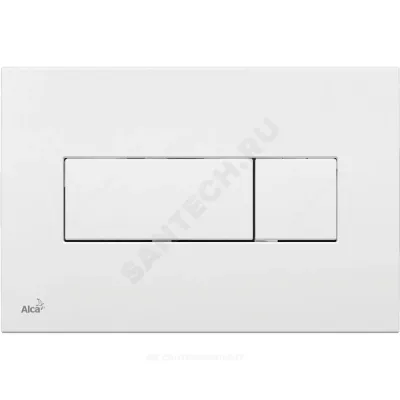 Кнопка для инсталляции белая Alca Plast M370