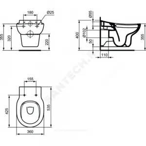Унитаз подвесной Унитаз подвесной