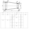 Переход сталь концентрический Дн 45х2,5-38х2,0 (Ду 40х32) бесшовный ГОСТ 17378-2001 РБ
