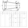 Переход сталь концентрический Дн 45х2,5-38х2,0 (Ду 40х32) бесшовный ГОСТ 17378-2001 РБ