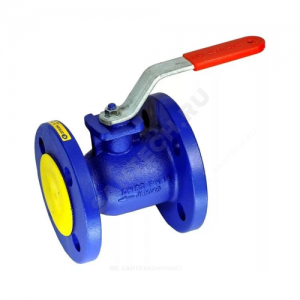 Кран шаровой чугун 565A Ду 20 Ру16 фл рукоятка Тмакс=150 оС Zetkama 565A020C09