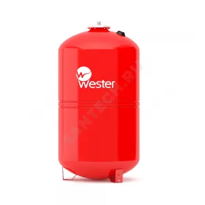 Бак расширительный мембранный 100 л 25 бар 1" НР WRV Wester 2-14-0314