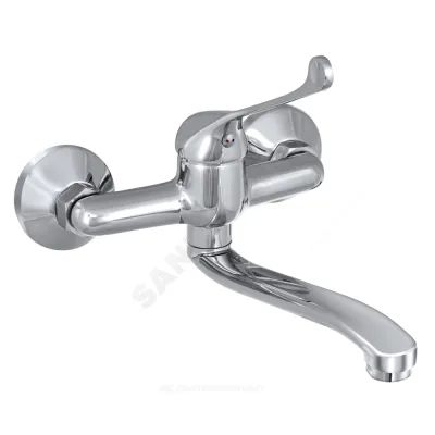 Смеситель серия Хирург Х-серия хирургический локтевой одноручный Славен СЛ-ОД-Х24