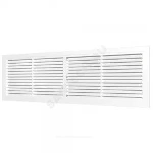 Решетка вентиляционная пластик 455х133 переточная Эра 4513РП