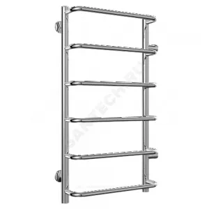 Полотенцесушитель водяной нерж сталь Лесенка Ду 25 (1") НР 259 Вт 400х796мм 6П боковое подключение б/к Стандарт Терминус 4670030725318