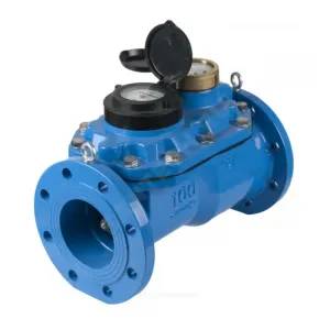 Счётчик х/в комбинированный (крыльчатый и турбинный) Ду 100/20 Ру16 30С L=370мм фл IP68 СТВК-1 Декаст 09-100-01