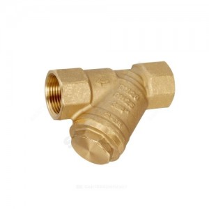 Фильтр сетчатый Y-образный латунь Ду 20 Ру25 Тмакс=130 oC G3/4" ВР FVR Danfoss 065B8236