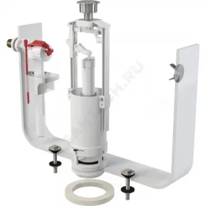 Арматура для бачка сливная/наливная 1/2" боковое подключение кнопка хром старт-стоп Alca Plast SA2000K 1/2" CHROM Арматура для бачка сливная/наливная 1/2" боковое подключение кнопка хром старт-стоп Alca Plast SA2000K 1/2" CHROM