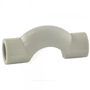 Скоба PP-R серая Дн 20 внутренняя пайка обводная с муфтами VALFEX 10170020Г