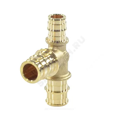 Тройник переходной для PE-X латунь Дн 32х20х25 GX151 Giacomini GX151Y033