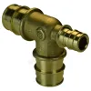 Тройник переходной для PE-X латунь Дн 32х20х25 GX151 Giacomini GX151Y033