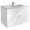 Тумба под умывальник 80 Victoria Nord Ice Edition белый глянец Roca ZRU9302731 Тумба под умывальник 80 Victoria Nord Ice Edition белый глянец Roca ZRU9302731