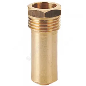 Гильза латунь R227 G1/2" НР для датчика температуры Giacomini R227Y010
