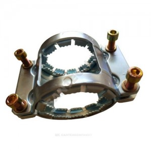 Хомут сталь SML Kombi Kralle Ду 50 усиливающий Китай