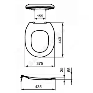 Сиденье для унитаза