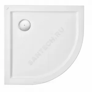 Поддон душевой акриловый Палермо 800х800х135 белый Santek 1.WH30.2.477