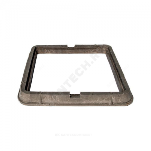 Люк полимер (легкий) 685х685мм серый квадратный h=60мм 30кН Ростполимерпром Люк полимер (легкий) 685х685мм серый квадратный h=60мм 30кН Ростполимерпром