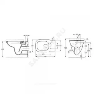 Унитаз подвесной