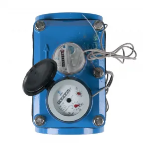 Счётчик х/в комбинированный (крыльчатый и турбинный) Ду 80/20 Ру16 Qn=100 м3/ч 30С L=370мм фл импульсный IP68 СТВК-1 ДГ Декаст 09-80-03