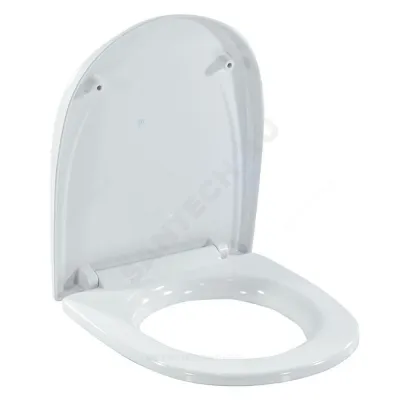 Сиденье для унитаза Римини белое дюропласт Santek 1.WH10.6.924