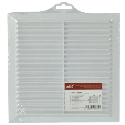 Решётка вентиляционная пластик 170х240 вытяжная АБС Эра 1724С