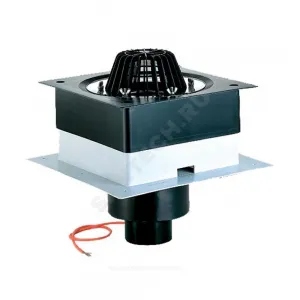 Воронка кровельная HL63.1 с вертикальным выпуском PP Дн 110 с листвоуловителем, электрообогревом, теплоизоляцией, обжимным фланцем HL HL63.1/1 Воронка кровельная HL63.1 с вертикальным выпуском PP Дн 110 с листвоуловителем, электрообогревом, теплоизоляцией, обжимным фланцем HL HL63.1/1