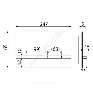 Кнопка смыва Кнопка смыва