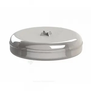 Трап нерегулируемый с поплавковым "сухим" затвором Дн 50 с чугунной решёткой 150х150мм горизонтальный выпуск Татполимер ТП-103.50-150HPDs