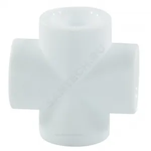 Крестовина PP-R белая Дн 40 внутренняя пайка RTP (РосТурПласт) 28081