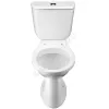 Унитаз-компакт Бриз белый нижний подвод косой выпуск 2/реж дюропласт Santek 1.WH30.2.138