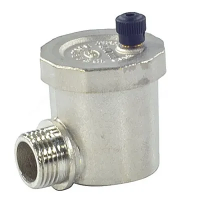 Воздухоотводчик автоматический латунь 502 Ду 15 Ру10 G1/2" НР угл OR 0502.415