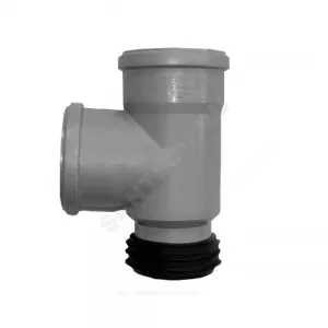 Тройник PP-H восстановитель раструба серый HT Дн 110х110х87гр б/нап Ostendorf 115740 Тройник PP-H восстановитель раструба серый HT Дн 110х110х87гр б/нап Ostendorf 115740
