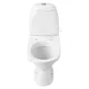 Унитаз-компакт Римини белый нижний подвод косой выпуск 2/реж полипропилен Santek 1.WH50.1.523
