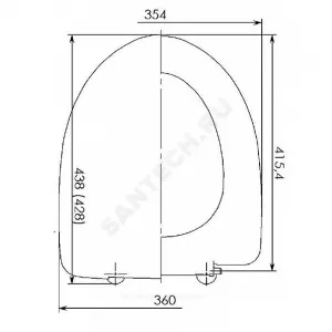 Сиденье для унитаза