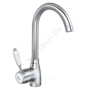 Смеситель для кухонной мойки ручка сбоку одноручный Коттедж М-Серия Славен СЛ-ОД-М22