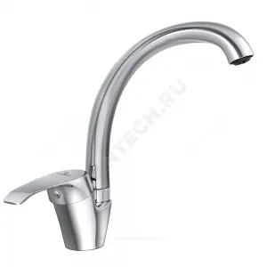 Смеситель для кухонной мойки ручка сбоку одноручный Город К-серия Славен СЛ-ОД-К22
