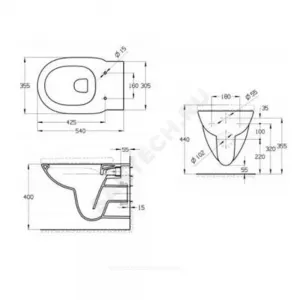 Унитаз подвесной