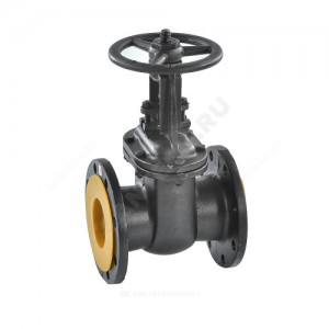 Задвижка чугун 30ч6бр Ду 100 Ру10 фл Китай