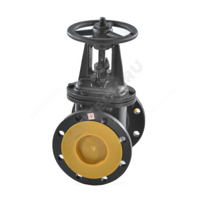 Задвижка чугун 30ч6бр Ду 200 Ру10 фл Китай