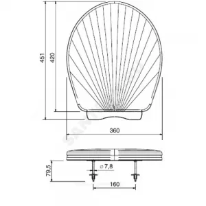 Сиденье для унитаза