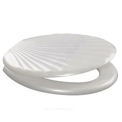 Сиденье для унитаза Серия КР белое полипропилен универсальное Орио КР3-1