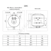 Водонагреватель электрический накопительный 100 л 1,5 кВт GIRO 100 THERMEX ЭдЭБ00640