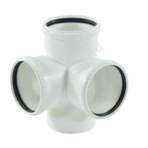 Крестовина PP-H 2-плоскостная бесшумная белая Дн 110х110х110х87гр б/нап в/к RTP (РосТурПласт) 24570 Крестовина PP-H 2-плоскостная бесшумная белая Дн 110х110х110х87гр б/нап в/к RTP (РосТурПласт) 24570